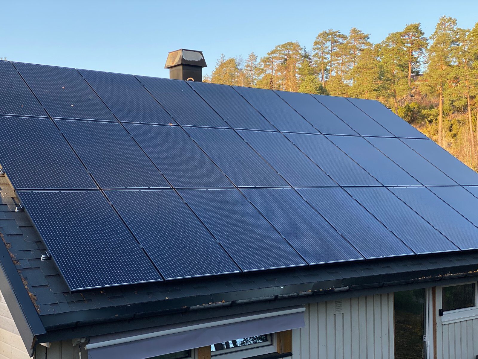 Solceller på tak